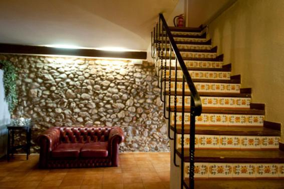 L'Argolla Hotel-Pizzeria Santa Coloma De Farners Extérieur photo