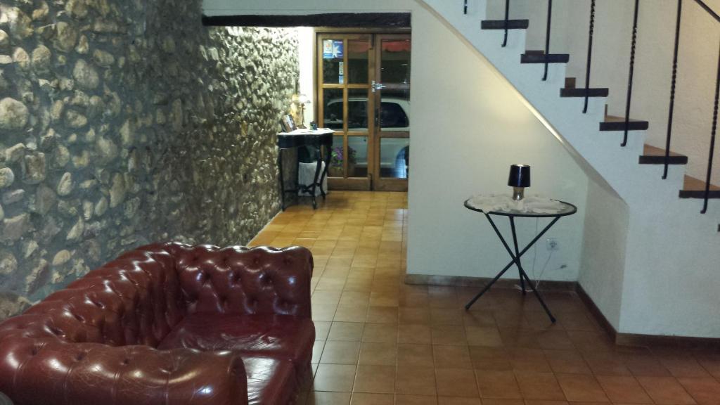 L'Argolla Hotel-Pizzeria Santa Coloma De Farners Extérieur photo